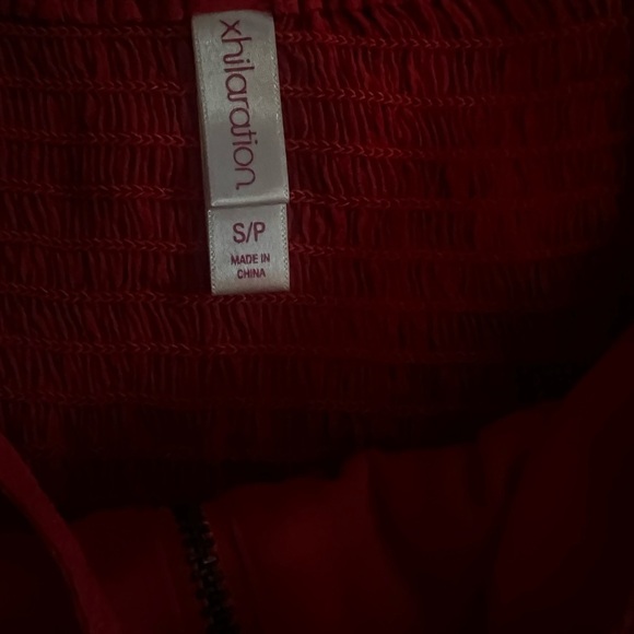 Xhilaration Orangey Pink Spaghetti Strap Sundress Midi - Picture 4 of 4